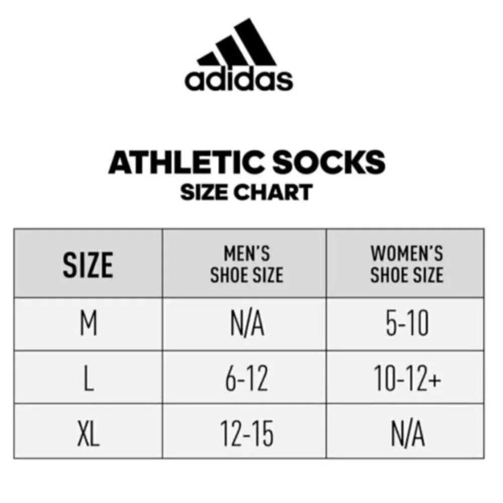 Black Adidas Men's Athletic Cushioned Quarter Socks size large ( shoe size 6-12)